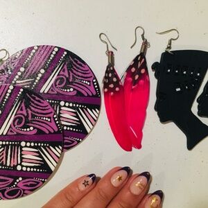 NEW✅BUNDLE of 3!!!Beautiful Jewerly Earrings👸🏽